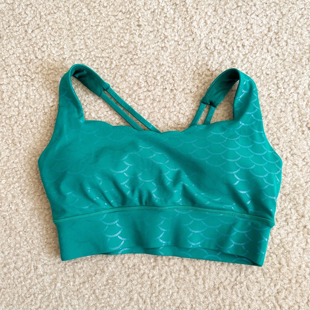 Crowned Athletics Mermaid Princess Sports Bra